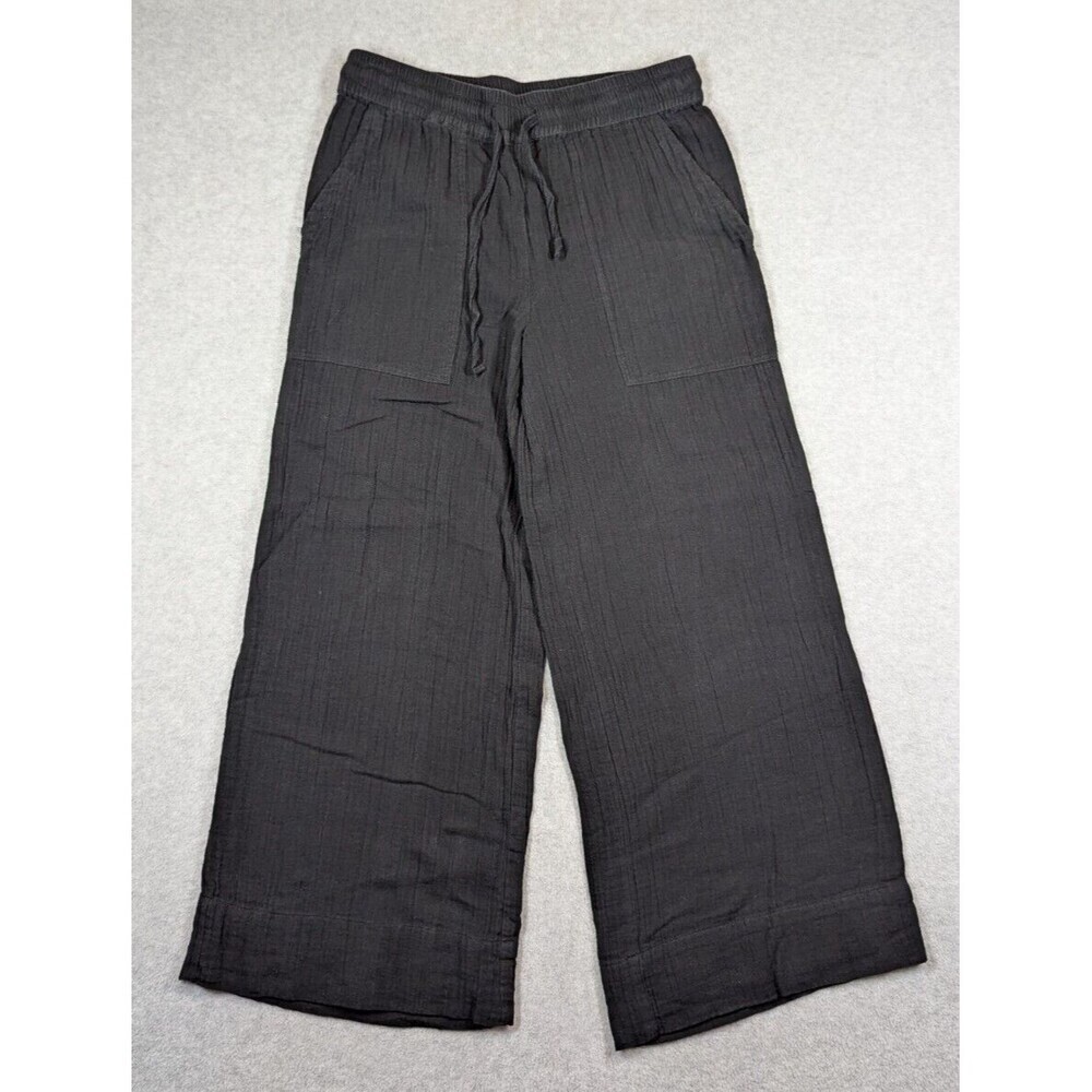 ME+EM Black Wide Leg Pants